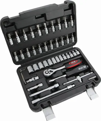 Immagine prodotto di set di chiavi a bussola da 1/4" 46 pz.