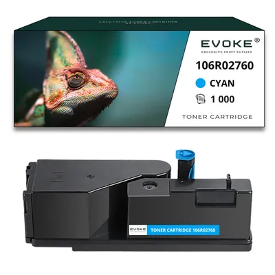 Produktbild von Toner für Xerox 106R-6020C 106R02760 Blau (cyan) | Ersatz für XEROX Phaser 6020 6020BI 6022 6027 WorkCentre 6025