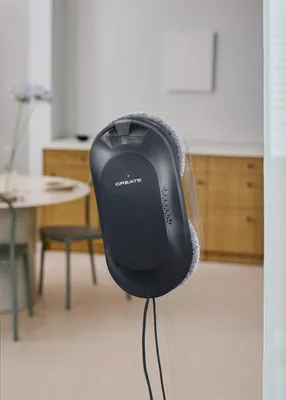 Produktbild von CREATE WIPEBOT PRO, Schwarz, 0,06 l, 75 dB, 100 - 240 V, 72 W, 3 h