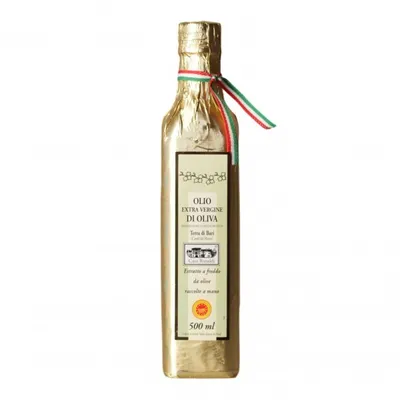 Obrázok produktu pre Casa Rinaldi panenský olivový olej Puglia v sklenenej fľaši 500 ml