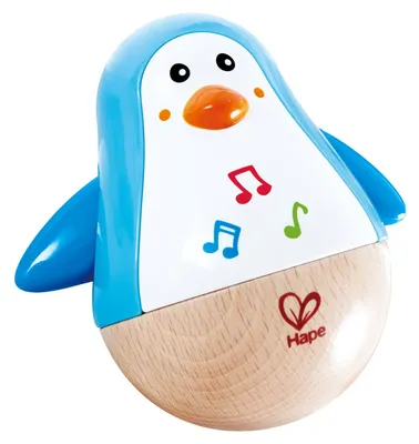 Produktbild von Hape E0331, Tier, Blau, Weiß, Holz, 190 g