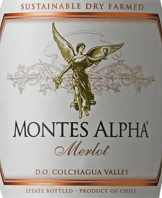 Produktbild von Montes Alpha Merlot 750ml 14,5% Vol.