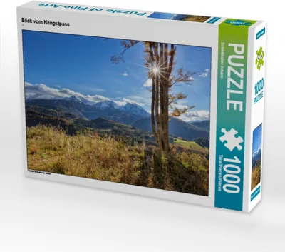 Produktbild von CALVENDO Puzzle Blick vom Hengstpass | 1000 Teile Lege-Größe 64x48cm Foto-Puzzle für glückliche Stunden