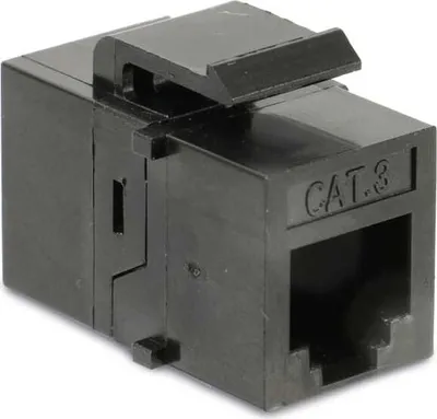 Zdjęcie produktu dla Moduł instalacyjny RED4POWER KM-TT-S, RJ12 (6P6C), czarny