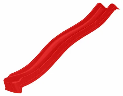 Productafbeelding van Glijbaan 2,65 m geschuimd rood voor speeltoestel Swingkingg