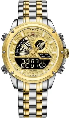 Obrázok produktu pre Hodinky NAVIFORCE RI-29603 - Strieborná/Zlatá KP29603