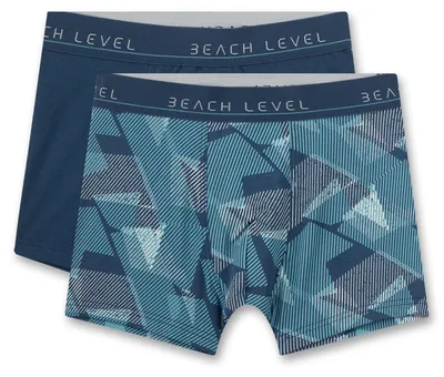 Produktbild von Sanetta 2er Pack Jungen Hipshorts Blau