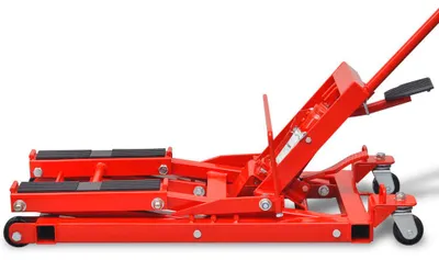 Obrázek produktu pro hydraulický motocyklový zvedák ATV 680 kg červený