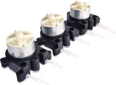 Zdjęcie produktu dla High-Flow Peristaltic Pump Miniature Dosing Pump Peristaltic Hose Pump for Lab Aquarium Chemical Analysis
