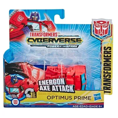 Produktbild von Transformers Cyberverse 1 step Optimus Prime