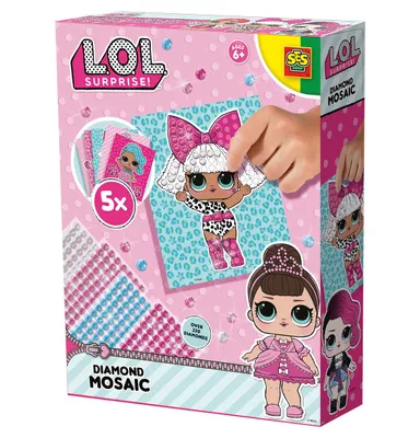 Obrázok produktu pre SES Creative L.O.L. 14195, 320 kusov, 6 rok / roky, Dievča, Detské, Viacfarebný, Holandsko