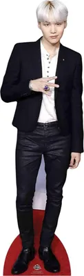 Produktbild von K-Pop Pappaufsteller (Stand Up) - BTS BANGTAN BOYS Min Yoon-gi (Suga) (90 cm) Star Mini