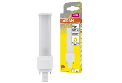 Immagine prodotto di OSRAM HOMELIGHTING 4058075823532 LED (monocromatico) EEC F (A - G) G23 3,5 W = 7 W Bianco caldo (Ø x H) 32,30 mm x 32,30 mm 1 pz.