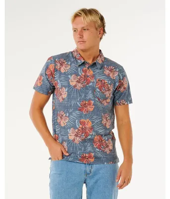 Productafbeelding van Rip Curl Sessions Aerotech Poloshirt, lichtblauw, maat L