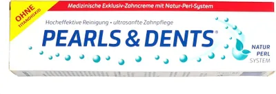 Zdjęcie produktu dla Pearls & Dents ekskluzywna pasta do zębów bez dwutlenku tytanu 100 ml