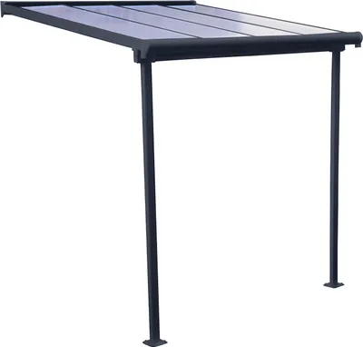 Zdjęcie produktu dla Palram - Aluminiowa osłona tarasowa Canopia Sierra antracyt 228x225x300 cm