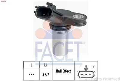 Produktbild von FACET Nockenwelleposition Sensor für NISSAN MICRA III (K12) Nockenwellen 9.0674