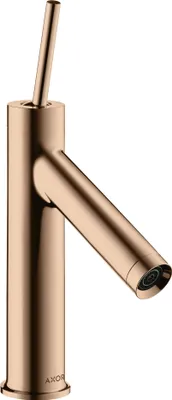 Produktbild von Einhebel-Waschtischmischer AXOR STARCK 90 DN 15, ohne Zugstange polished red gold polished red gold