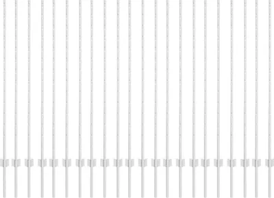 Image de vidaXL Poteaux de clôture à enfoncer, 22 pièces, argent, 180 cm