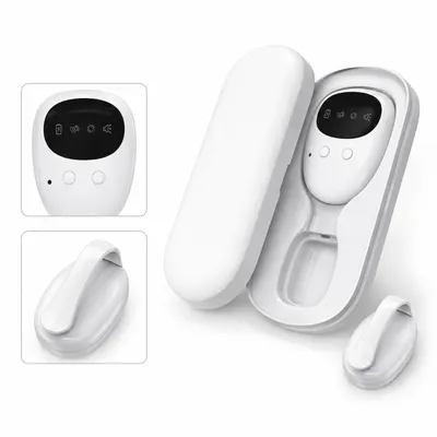 Produktbild von Kabelloser Bettnässen Alarm Gerät für Kinder & Erwachsene, 3 Modi (Ton/Vibration), 30m Reichweite, schnelles Feuchtigkeitssensor System