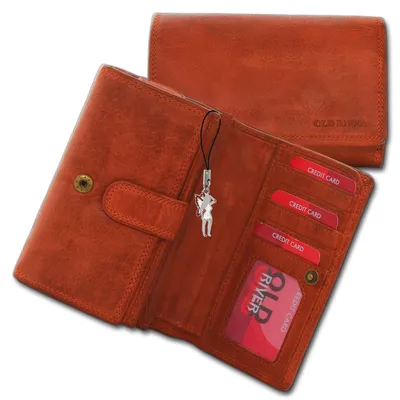 Imagen del producto de Cognac, cuero, grande, 15x10x4 cm, Old River, para mujer/jóvenes, modelo D3OPD421O