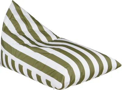 Obrázek produktu pro Sedací pytel In The Mood Collection Rissy - L140 x Š95 cm - zelená, bílá