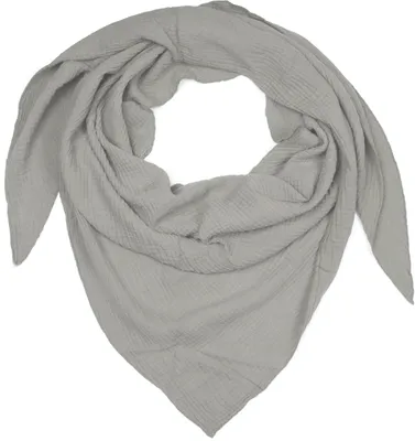 Produktbild von styleBREAKER Damen Musselin Dreieckstuch aus 100% Baumwolle | Weiches und leichtes Halstuch für Damen Unifarben | Stylisches Tuch für jede Jahreszeit -  Italy, 196 x 84 cm