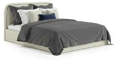 Obrázek produktu pro Čalouněná postel DreamLux Majesty 140 x 200 cm s roštem a úložným prostorem látka Loop 2
