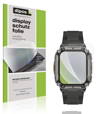 Produktbild von 6x Schutzfolie für Ulefone Armor Watch Ultra matt Displayschutzfolie Folie Display Schutz dipos