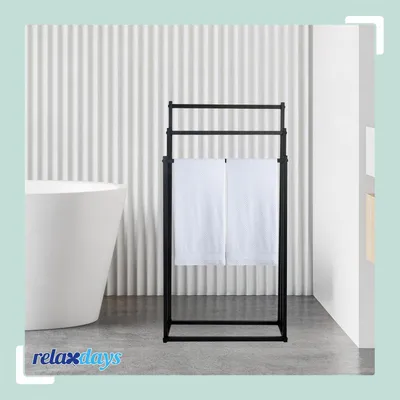 Immagine prodotto di Portasciugamani con 3 aste in metallo - Design indipendente