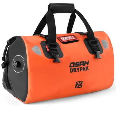 Wasserdichte Trockentasche 25 L, orange, für Motorrad, Kajak, Camping