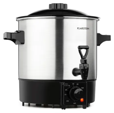 Inmaakautomaat 25 l Edelstahl 2000 W 30–100 °C LCD-Display