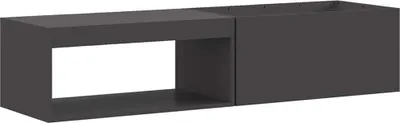 Zdjęcie produktu dla vidaXL Palenisko czarne 160 x 45 x 35 cm stalowe