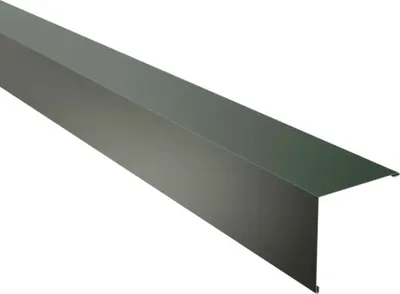 Produktbild von PRECIT Aussenecke 90° für Wand Nadelgrün RAL 6020 1000 mm x 115 mm x 115 mm x 0,5 mm