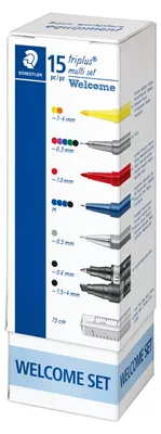 Immagine prodotto di STAEDTLER® 34 CPR15 triplus multi set WELCOME 15 ST