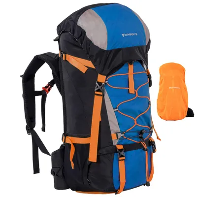 Produktbild von Wanderrucksack Wanderrucksack Rucksack mit Rückenbelüftung Trekkingrucksack aus atmungsaktivem Camping Rucksack Fahrradrucksack, Sportrucksack