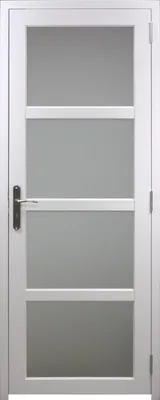 Image de Bloc Porte Tana Vitrée Blanc H204 x L83 cm Côte Tableau P.Droit