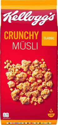 Obrázek produktu pro Kelloggs Crunchy Muesli Classic crunchy lahodné křupavé müsli 1500g