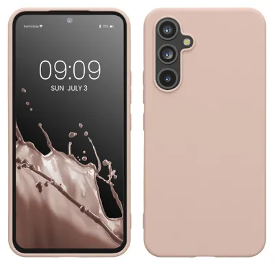 Produktbild von kwmobile Handyhülle für Samsung Galaxy A54 5G Hülle - TPU Case - Kabelloses Laden - Schutzhülle Cover in Coconut Swirl