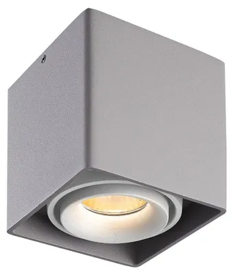 Produktbild von hoftronic LED Aufbaustrahler Esto 4W 2700K IP20 Grau schwenkbar