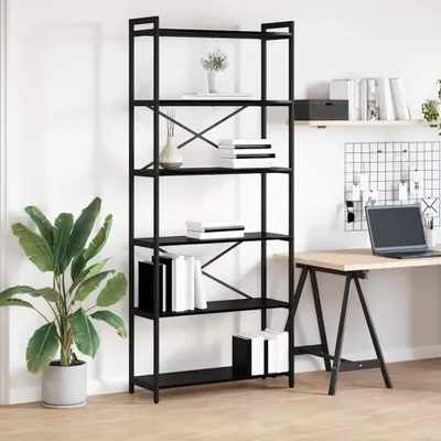 Immagine prodotto di Maison Exclusive - Libreria, 80 x 30 x 189,5 cm, realizzata in materiale composito di legno