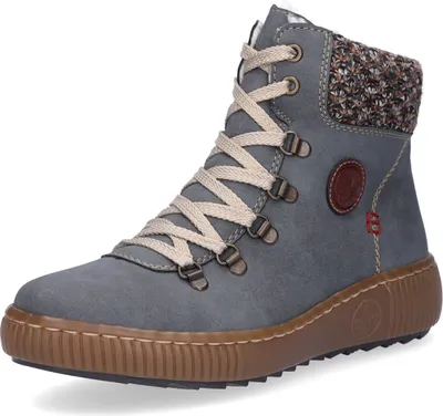 Immagine prodotto di Rieker donna stivale stringato blu