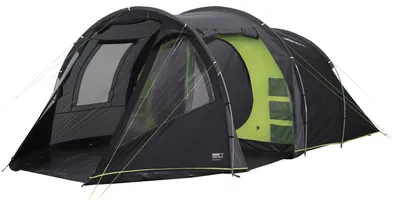 Produktbild von High Peak Paros 5, Camping, Tunnelzelt, 11,8 kg, Grün, Grau