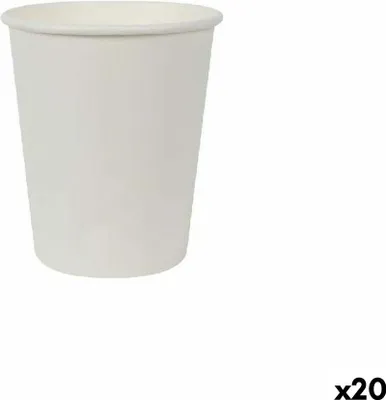 Obrázek produktu pro Sada šálků algonkarton bílý 30 kusů 250 ml (20 kusů)