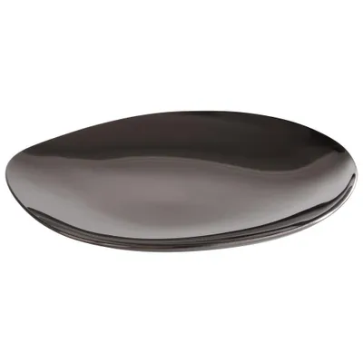 Produktbild von APS Teller PEBBLES gunmetal 4er Set