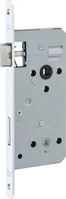 Image de Serrure à mortaiser DORMAKABA 121R, DM 50, acier zingué argenté