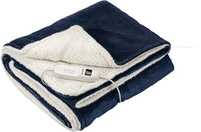 Obrázek produktu pro SENCOR SUB 2001B Vyhřívaná dečka, 9 nastavení teploty, pratelná díky odnímatelnému kabelu s ovladačem, rozměry: 180 × 130 cm, příkon: 160 W, funkce automatického vypnutí