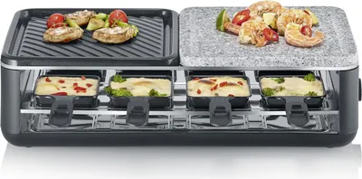 Obrázok produktu pre Severin RG 2366, 8 osôb, Kameň, Čierna, 480 x 240 mm, Otočné, 1,95 m