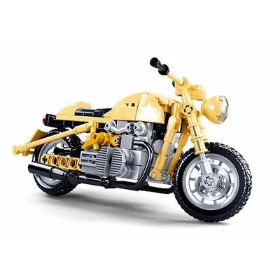 Produktbild von Sluban Modellbausteine M38-B0959 Armee-Motorrad