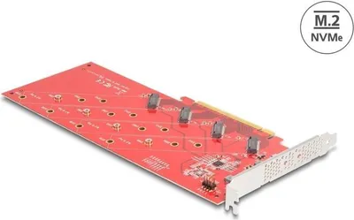 Image de Delock - Schnittstellenadapter - M.2 - M.2 NVMe Card - PCIe 4,0 x16 (90617)